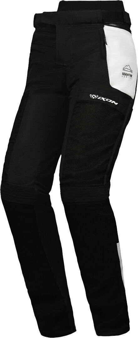 Ixon M-Njord Pantalones textiles de motocicleta para damas - Negro Gris