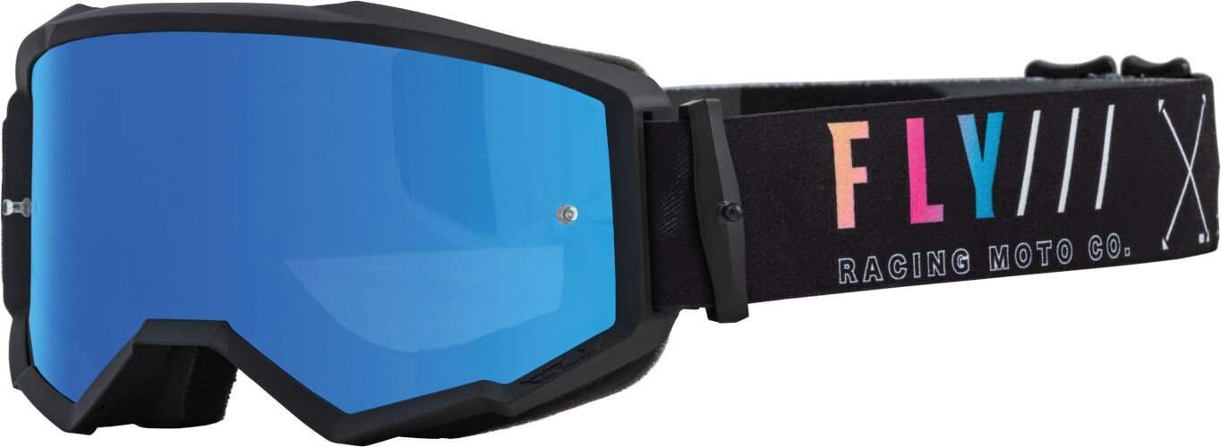 FLY Racing Zone S.E. Avenger Gafas de motocross - Negro Multicolor (un tamaño)