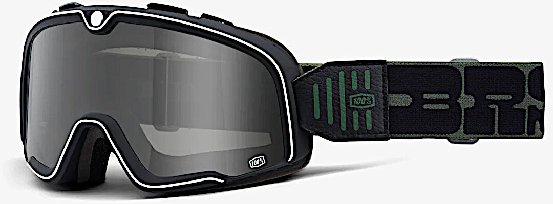 100% Barstow Kalmus Gafas de motocross - Negro Verde
