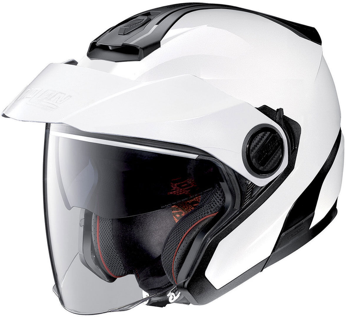 Nolan N40-5 Classic 2023 N-Com Casco Jet - Blanco (S)