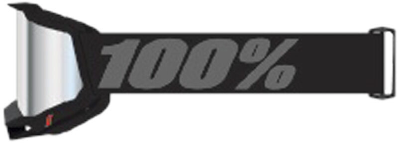 100% Accuri II OTG Essential Gafas de motocross - Negro Gris