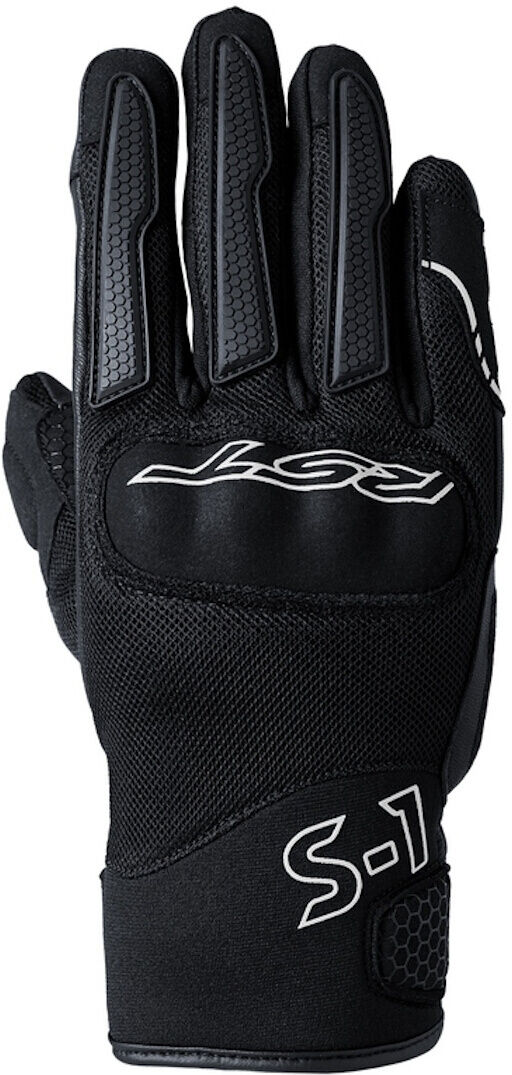 RST S1 Mesh Guantes de motocicleta - Negro Blanco (2XL)