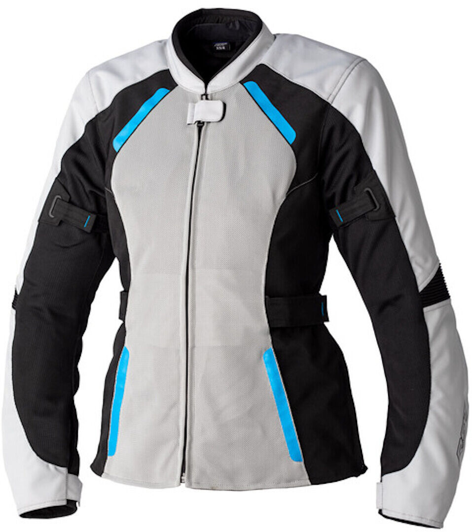 RST Ava Mesh waterproof Chaqueta textil de moto para mujer - Gris Azul