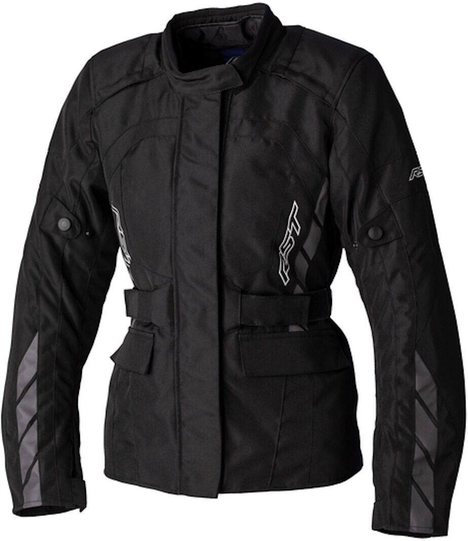 RST Alpha 5 chaqueta textil impermeable para damas - Negro (2XL)