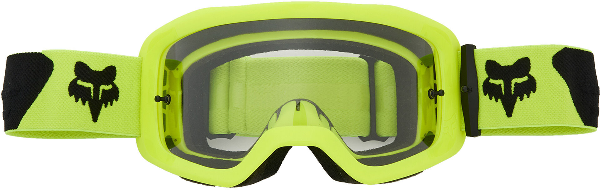 Fox Main Core Gafas de motocross - Negro Amarillo (un tamaño)