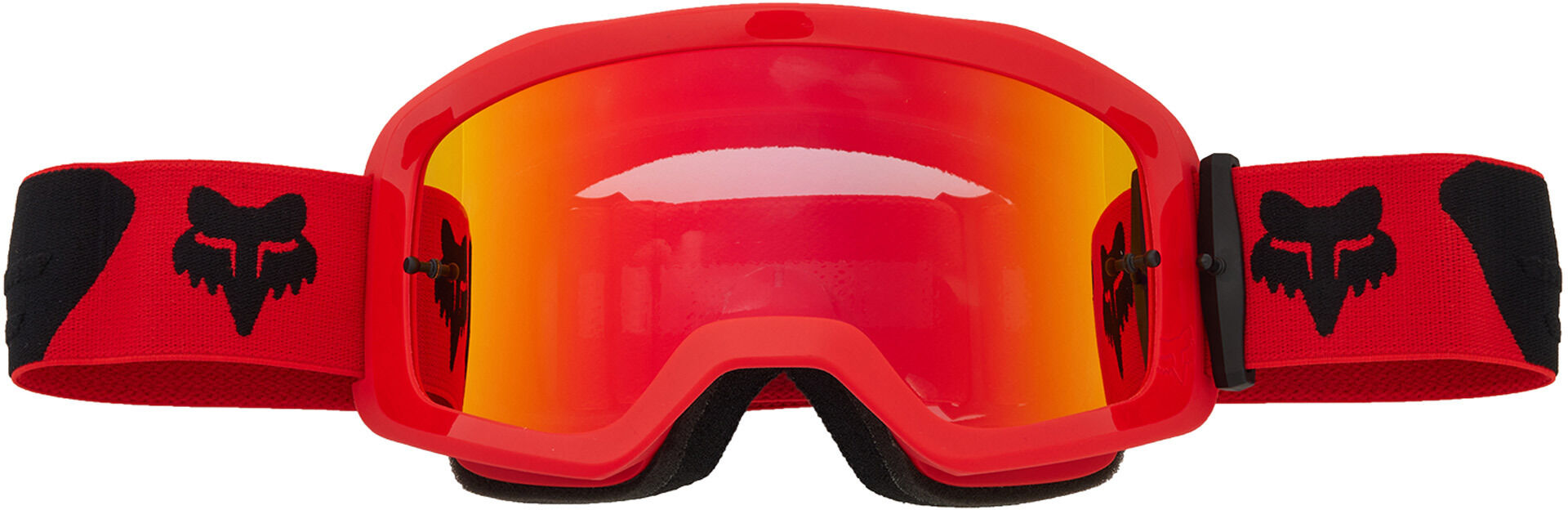 Fox Main Core Spark Gafas de motocross - Negro Rojo (un tamaño)