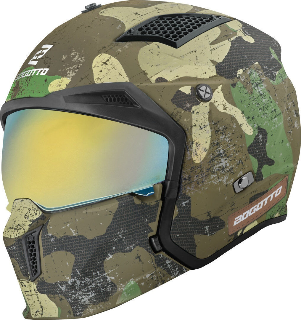 Bogotto Radic Camo 22.06 Casco - Verde (L)