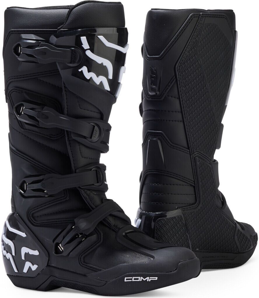 Fox Comp 2023 Botas de motocross juveniles - Negro (37)