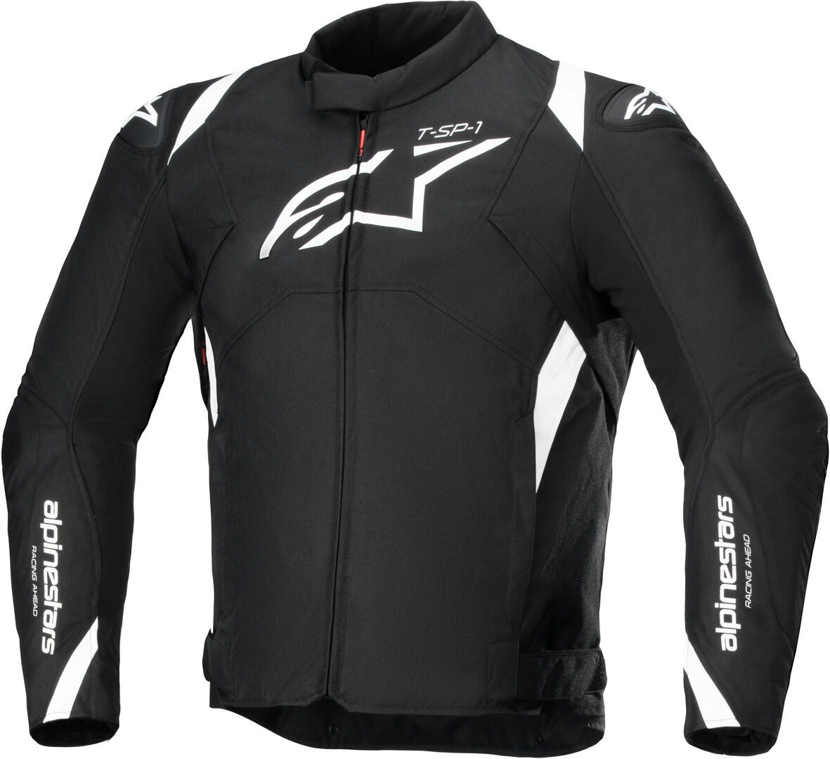 Alpinestars T-SP 1 V2 chaqueta textil impermeable para motocicletas - Negro Blanco (L)
