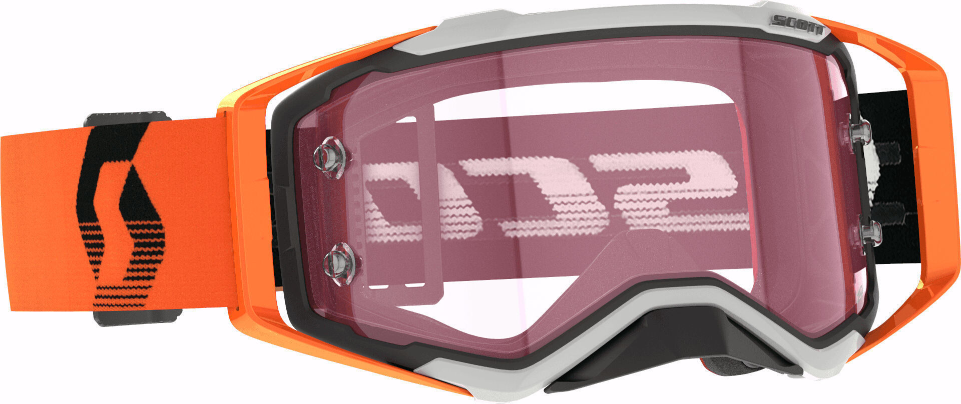 Scott Prospect AMP Rose Gafas de motocross - Negro Naranja (un tamaño)