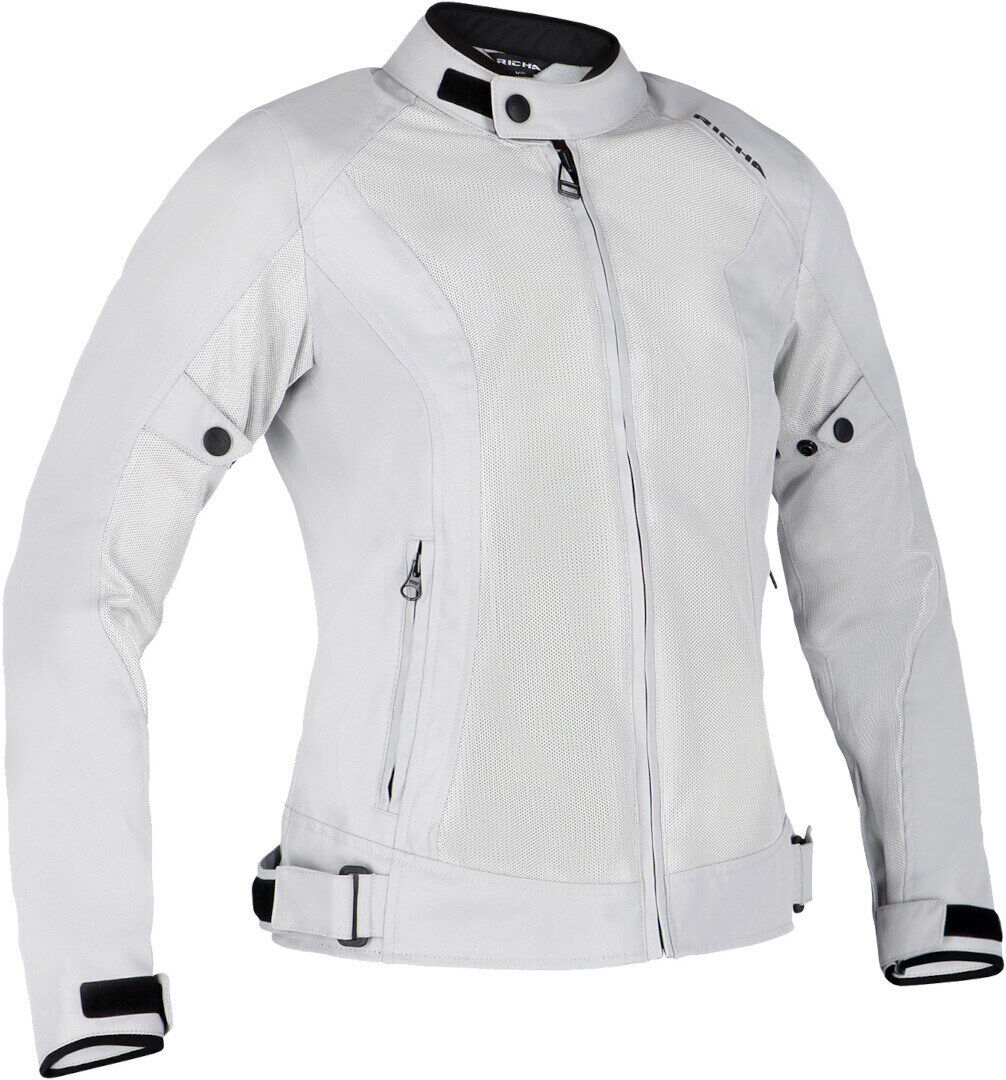 Richa Airsummer Chaqueta textil de moto para mujer - Gris (XS)