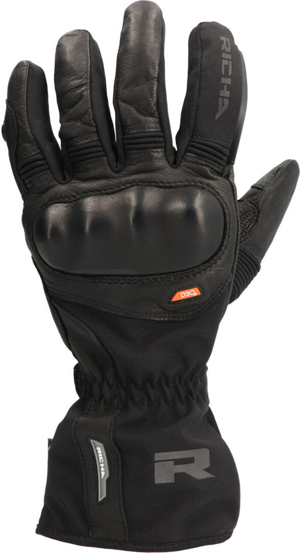 Richa Hypercane Gore-Tex Guantes de moto impermeables - Negro (4XL)