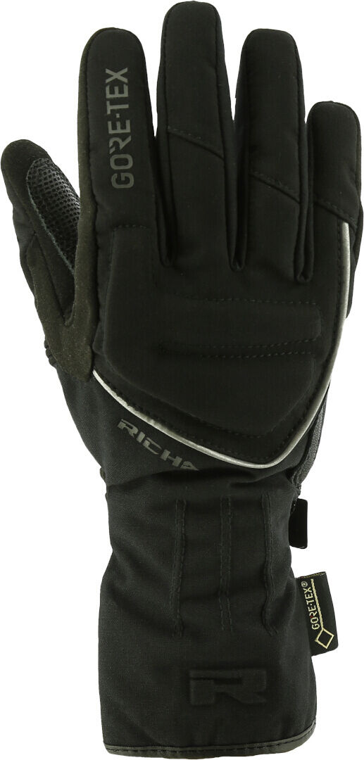 Richa Invader Gore-Tex Guantes de moto impermeables para mujer - Negro (XL)