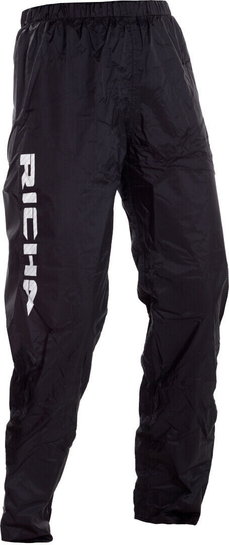 Richa Flower Pantalones de lluvia de motocicleta para mujer - Negro (2XL)