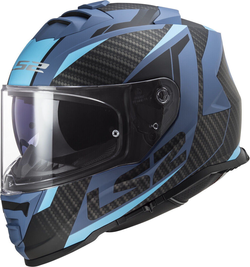 LS2 FF800 Storm II Racer Casco - Azul (M)