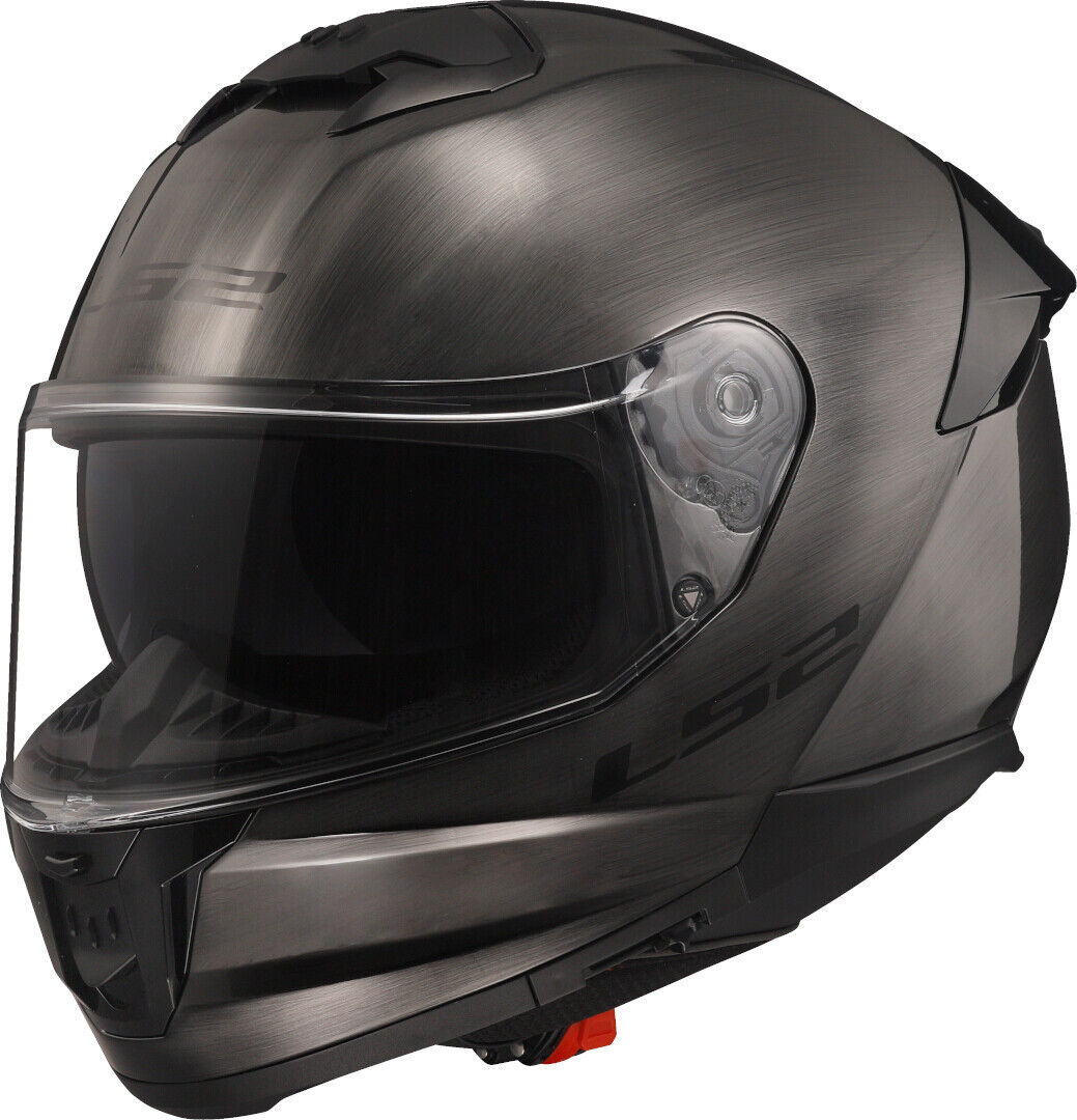 LS2 FF808 Stream II Jeans Casco - Plata (2XL)