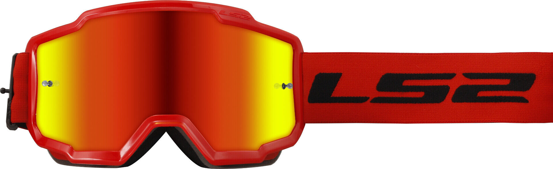 LS2 Charger Gafas de motocross - Rojo