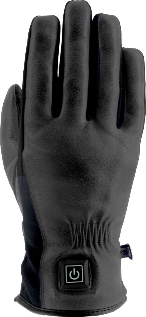 Helstons Nelly Guantes de moto para mujer con calefacción - Negro (S)