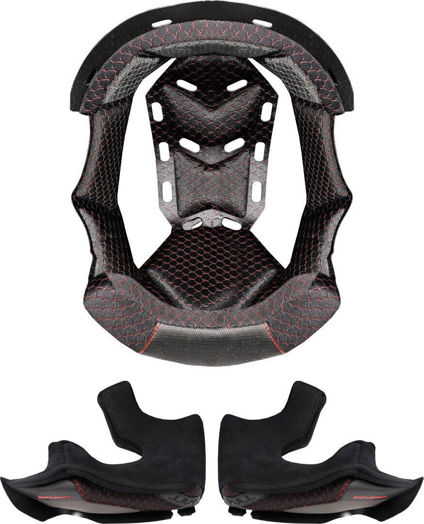 LS2 MX701 Carbon Forro interior - Negro (XS)