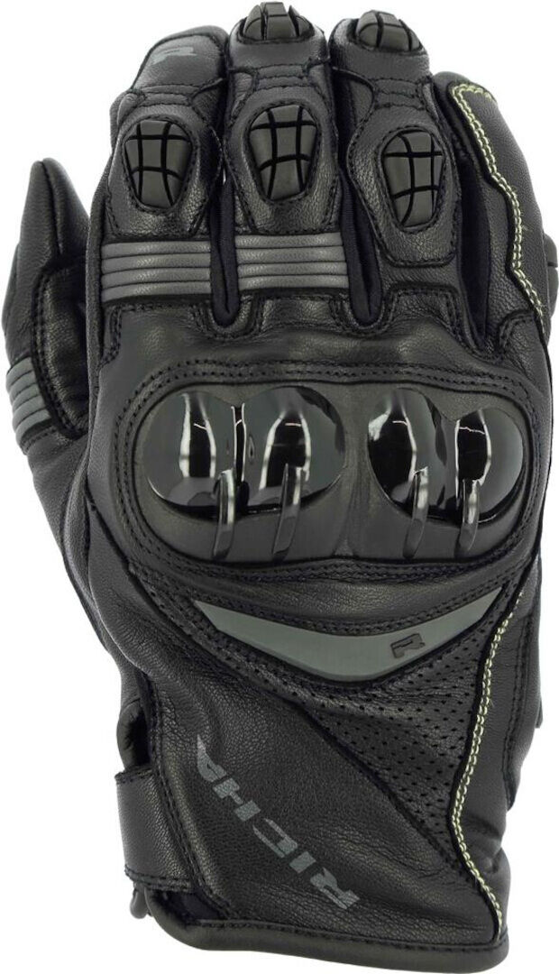 Richa Rotate Guantes de moto - Negro Gris (M)