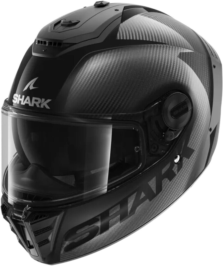Shark Spartan RS Carbon Skin 24 Casco - Negro Gris (2XL)
