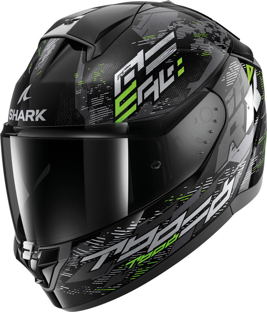 Shark Ridill 2 Molokai Casco - Negro Verde