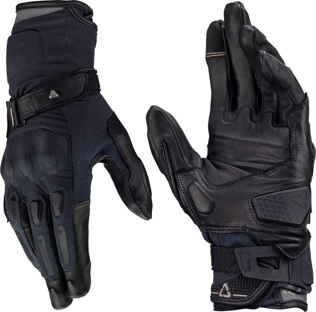 Leatt ADV HydraDri 7.5 Guantes de moto impermeables - Negro Gris (XL)