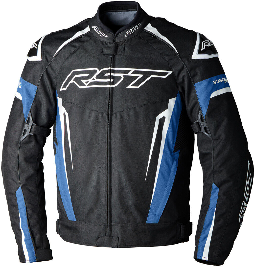 RST Tractech EVO 5 chaqueta textil impermeable para motocicletas - Negro Azul (3XL)