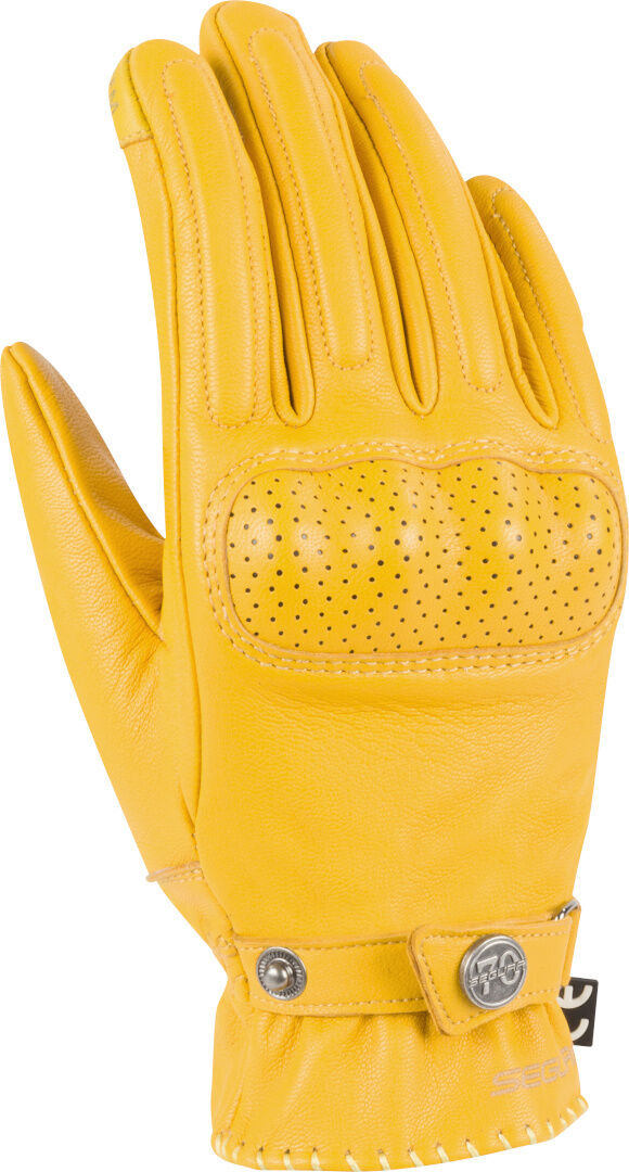 Segura Marvin Guantes de moto para mujer - Amarillo (2XL)