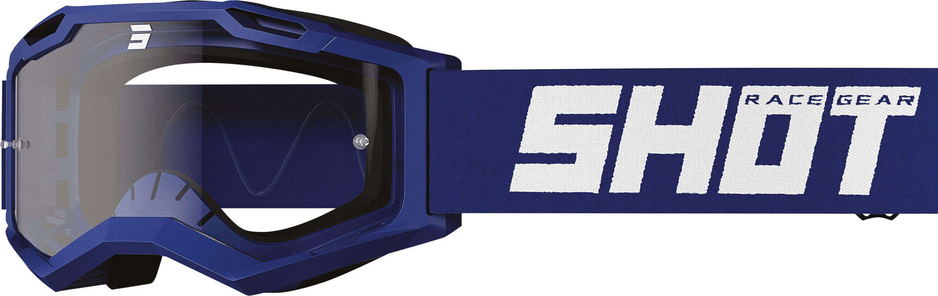 Shot Rocket Kid 2.0 Gafas de motocross - Blanco Azul (un tamaño)