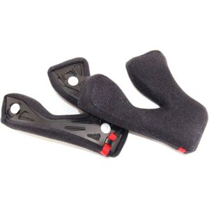 Shoei EX-Zero Almohadillas para mejillas - Negro (47 47 mm)