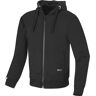 Merlin Hamlin Chaqueta con capucha con cremallera de motocicleta - Negro (M)