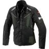 Spidi H2Out Outlander Chaqueta textil para motocicletas - Negro Gris Verde (2XL)