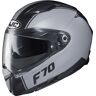 HJC F70 Mago Casco - Negro Gris (XS)