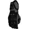 Rusty Stitches Marc Guantes de motocicleta - Negro Gris (XS)