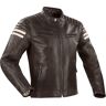 Segura Funky Chaqueta de cuero de motocicleta - Marrón (2XL)