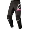 Alpinestars Stella Fluid Pantalones de Motocross Para Damas - Negro Rosa (30)