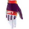 Leatt 2.5 X-Flow Contrast Guantes de motocross - Blanco Lila (2XL)