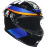 AGV K-6 S Marini Sky Racing Team 2021 Casco - Negro Azul (XS)