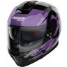 Nolan N80-8 Meteor N-Com Casco - Negro Lila