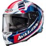 Caberg Avalon X Optic Casco - Blanco Rojo Azul (S)