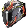 Scorpion EXO-R1 Evo Air Coup Casco - Negro Rojo Amarillo (XL)