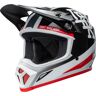 Bell MX-9 MIPS Twitch DBK 24 Casco de motocross - Negro Blanco Rojo