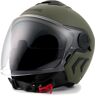 Blauer Demi Jet DJ-01 Monocolor Casco Jet - Verde (XL)