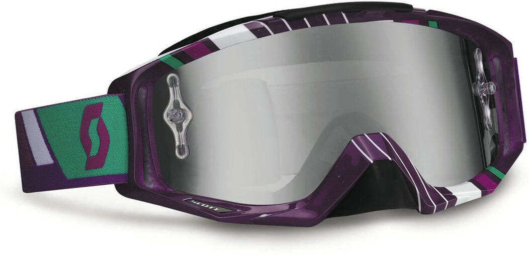 Scott Tyrant Silver Chrome Works Gafas de Motocross Scott Tyrant Silver Chrome Works Gafas de Motocross