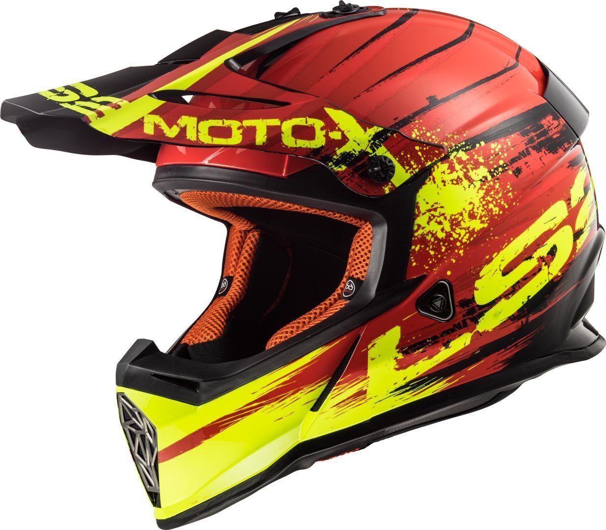 LS2 Fast MX437 Gator Motocross Helmet Casco de motocross