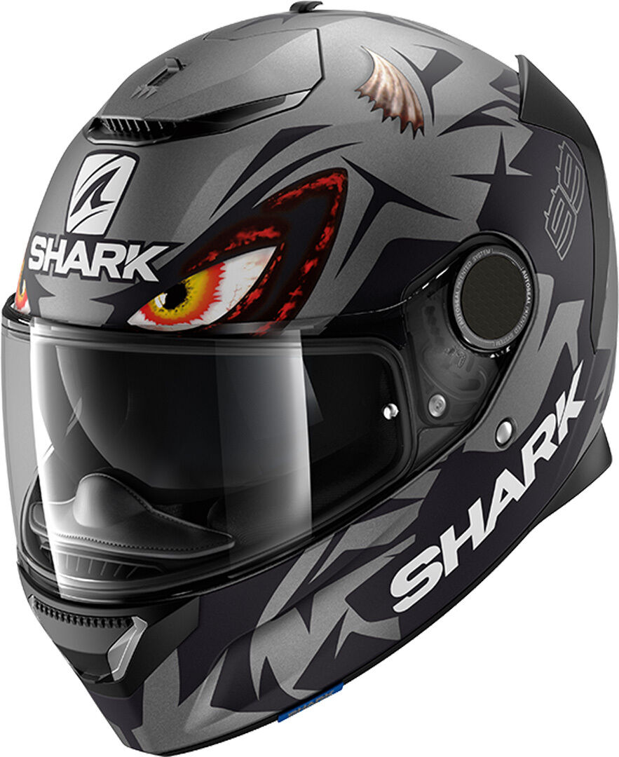 Shark Spartan Replica Lorenzo Austrian GP Mat Helmet Casco Shark Spartan Replica Lorenzo Austrian GP Mat Helmet Casco