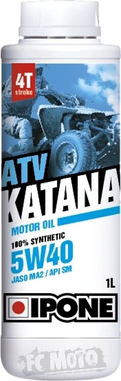 IPONE Katana ATV 5W-40 Aceite de Motor/Gear 1 Liter IPONE Katana ATV 5W-40 Aceite de Motor/Gear 1 Liter