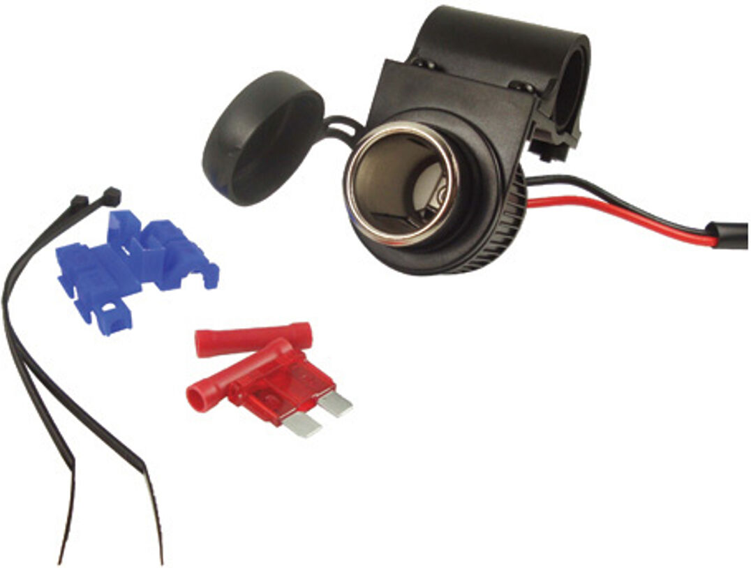 Booster 12V Enchufe encendedor de cigarrillos con soporte para clip Booster 12V Enchufe encendedor de cigarrillos con soporte para clip