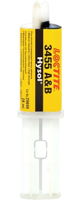 LOCTITE Resina epoxi de dos componentes aluminio A&B 3455 - jeringa 24ml -